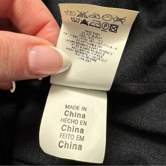 Moschino Jeans Y2K button front satin trimmed cardigan long sleeve top - Picture 6 of 7